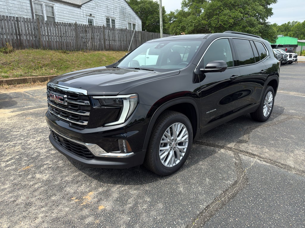 2026 GMC Acadia Elevation in Ebony Twilight Metallic — front three-quarter view