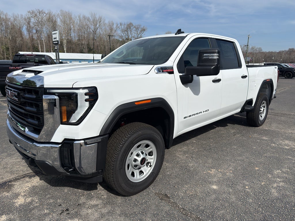 2026 GMC Sierra 2500 HD Pro in Summit White — front three-quarter view