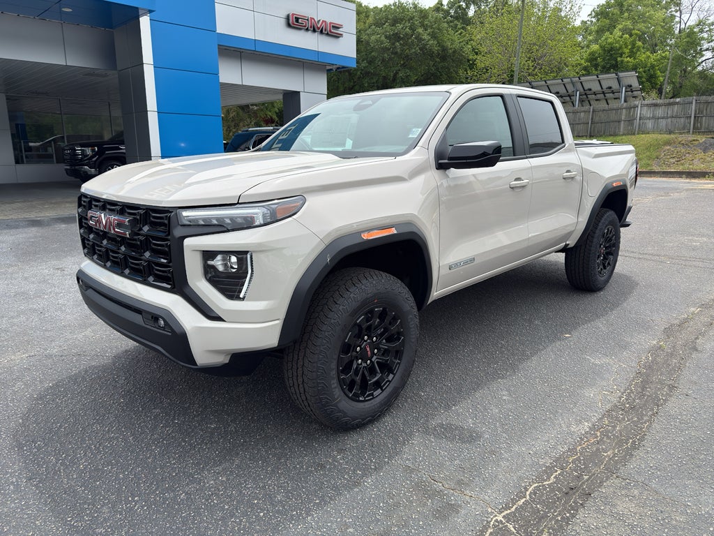 2026 GMC Canyon Elevation in Coastal Dune — front three-quarter view