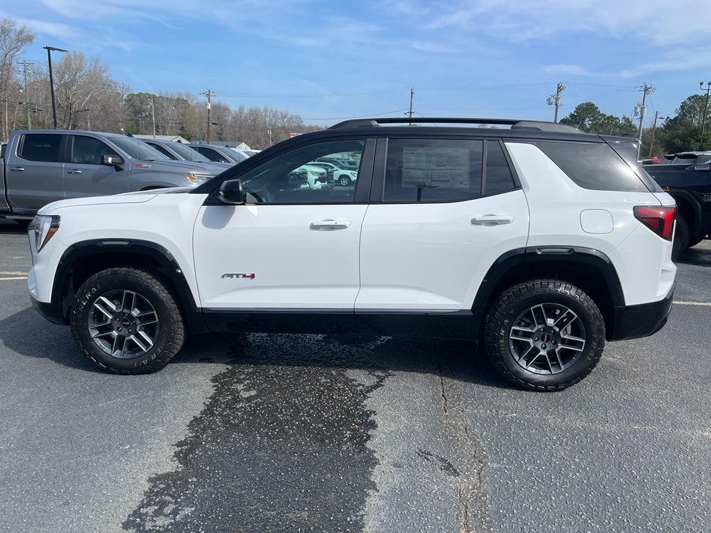 2026 GMC Terrain AT4 in Summit White — front three-quarter view